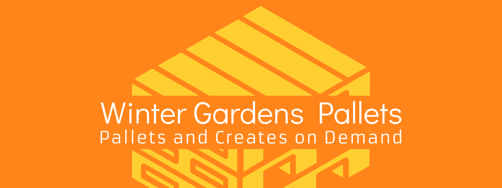 Winter Garden Pallets Cover photo