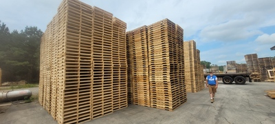 48 x 40 4-Way Wooden Pallets Grade B Dallas Fort Worth