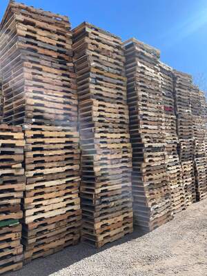 Sacramento Pallets 48×40 4 way Grade 2/B $7.50